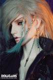 Triple Chain Ear Cuffs Earring (Silver)