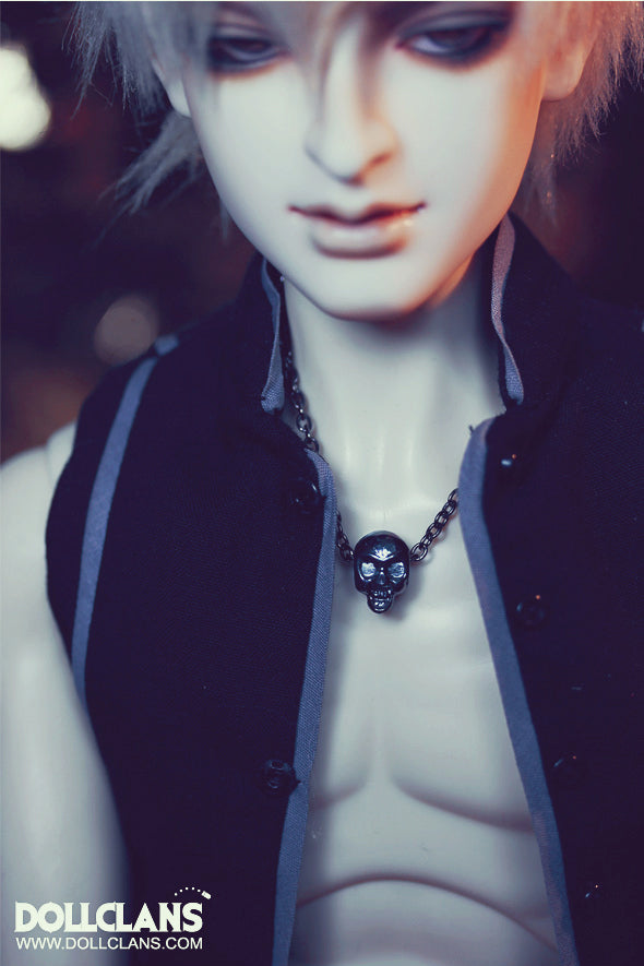 Black Skull Necklace