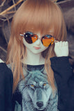 Heart Glasses (Orange)