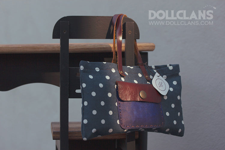 Polka Dot Artist Bag