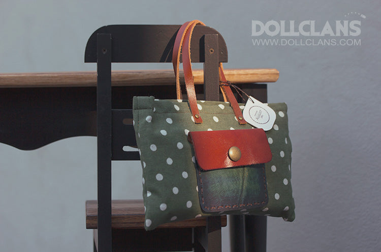 Polka Dot Artist Bag
