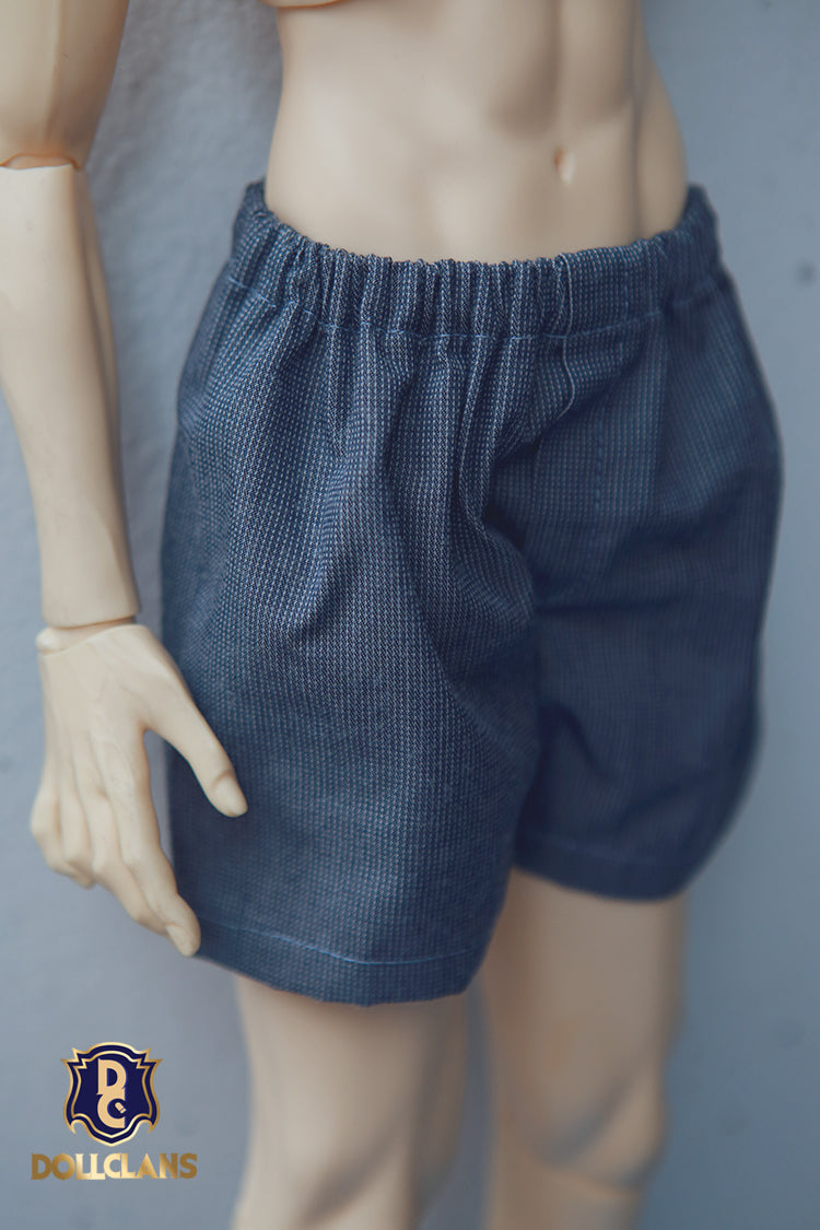 S/U - Boxer Blue Textured Pattern