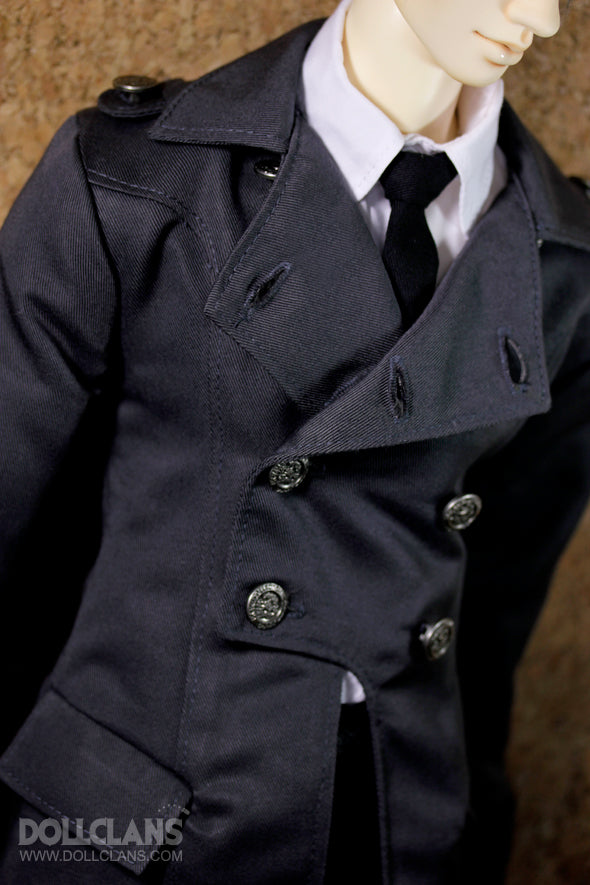 S - Royal Military Coat (Grey)