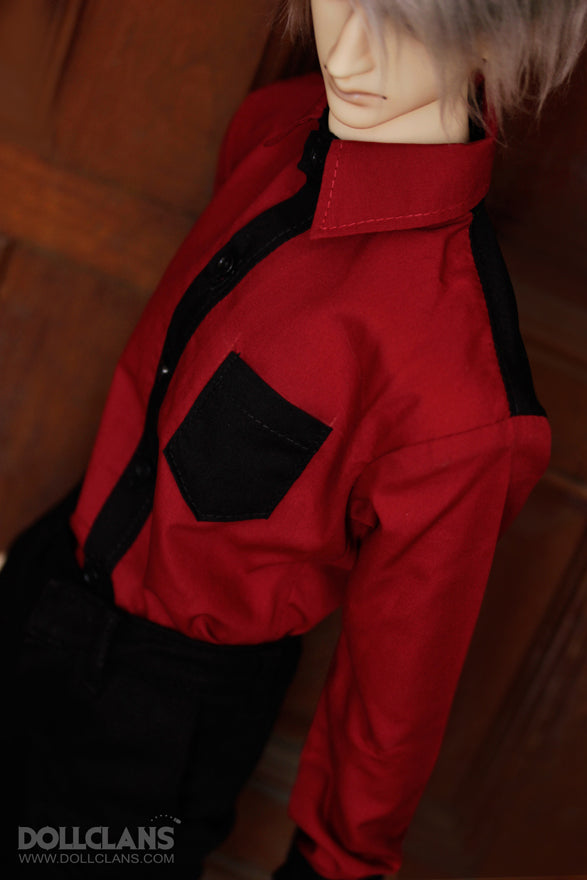 S - Stylish Red Shirt