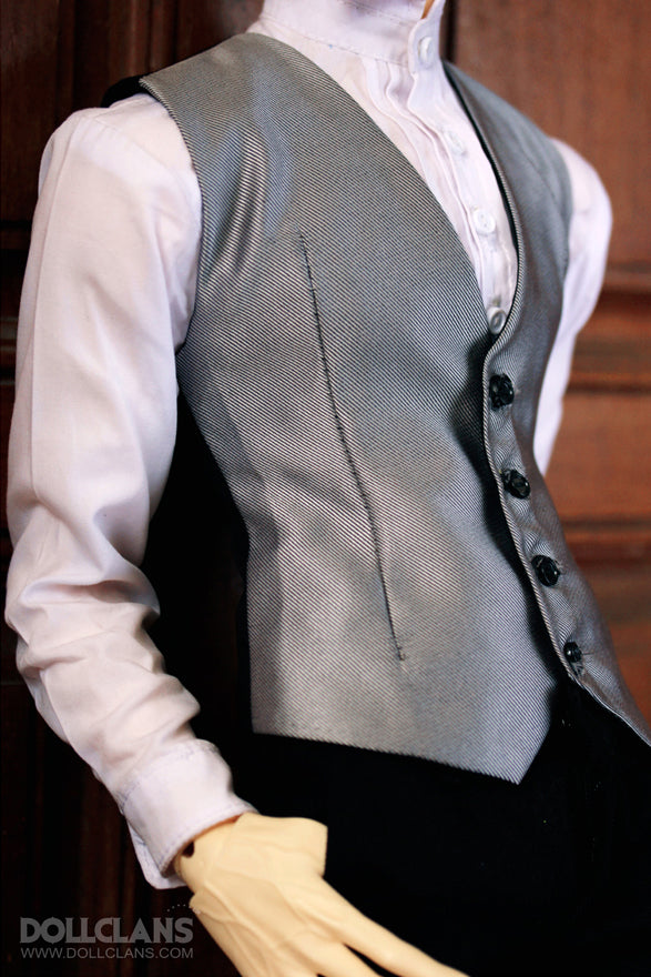 S - Royal Grey Vest