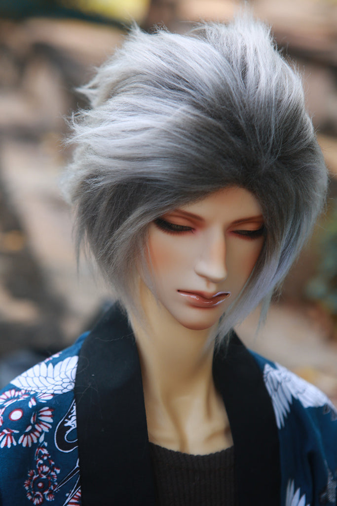 Fur Wig (Frosted Gray)